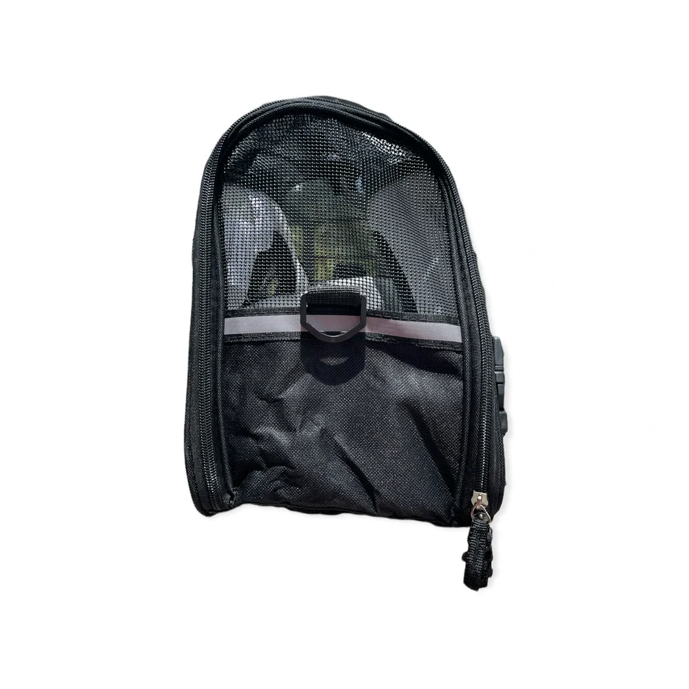 Black Small Pet Carrier Bag - Comfortable Travel Carrier